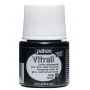 Farba witrażowa do szkła Pebeo Vitrail 45ml, Czarna/15 Black transparentna - 2